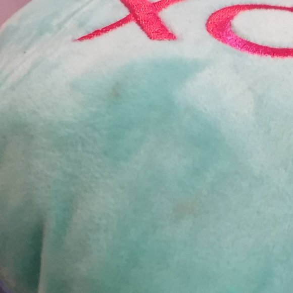 Xoxo Mint Green Plush Heart - Picture 4 of 8